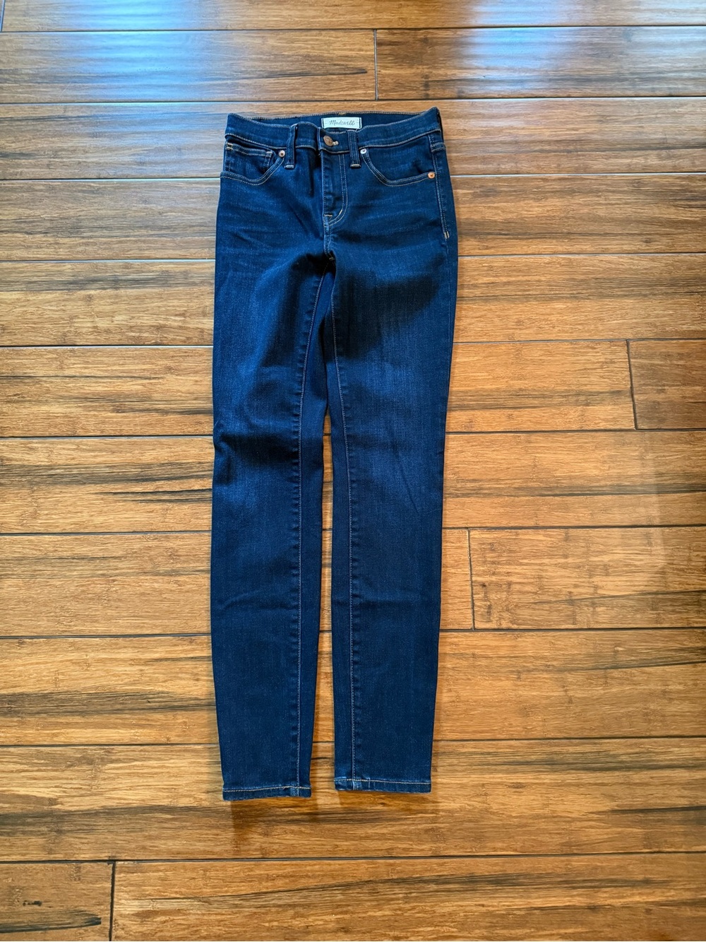 Madewell Dark Blue Skinny Jeans size 24
